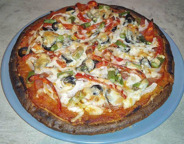 Pizza de Base de Espelta Ecológica con Verduras - Biopanadería