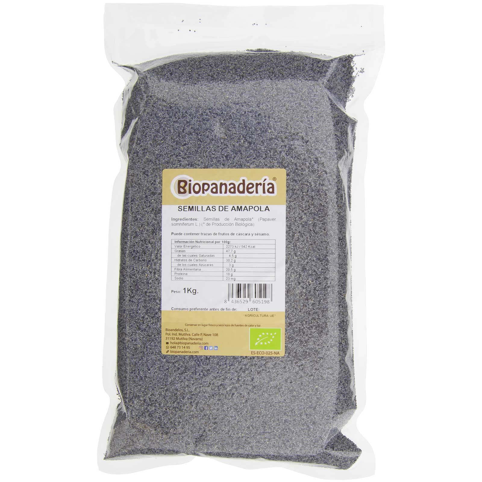 Ecological natural poppy seeds 500g