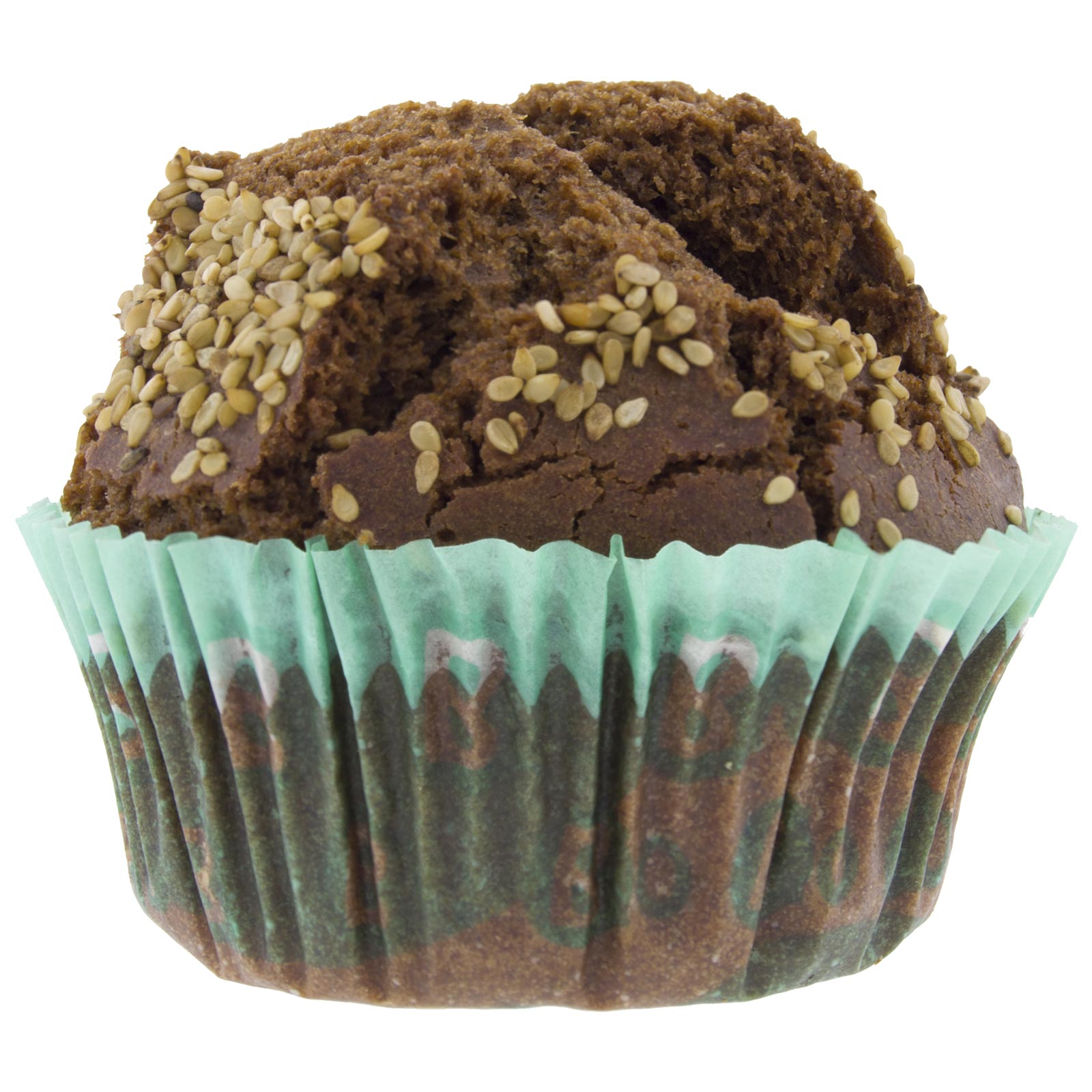 Muffins Integrais Orgânicos com Chocolate e Gergelim 125g (2 unidades)