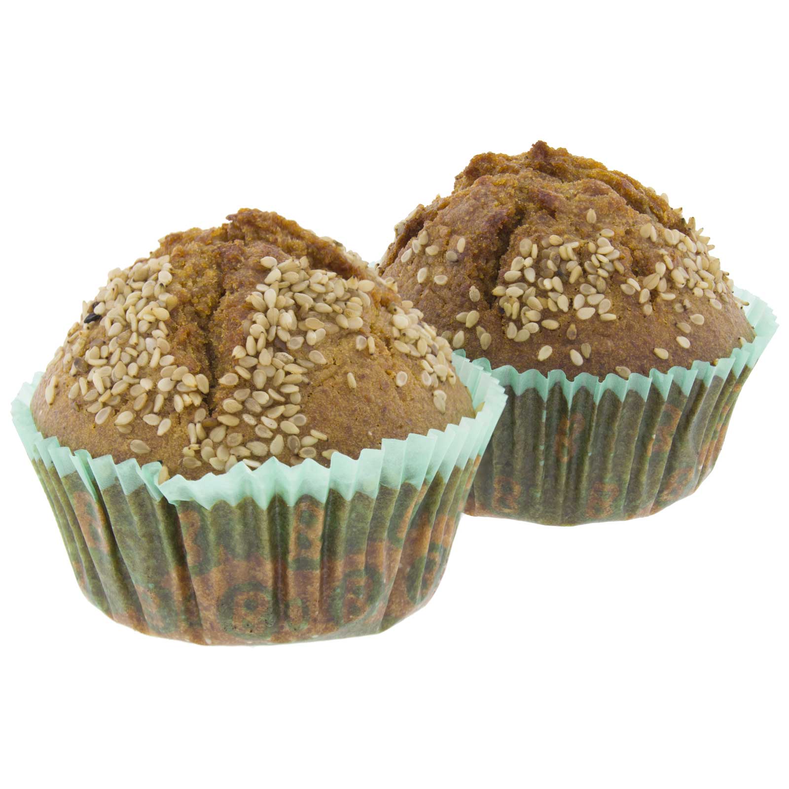 Sugar free whole sesame muffin 125g (2 pieces)