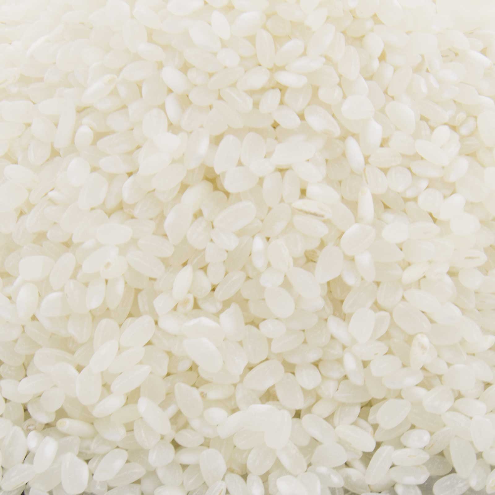 Green White Round Rice