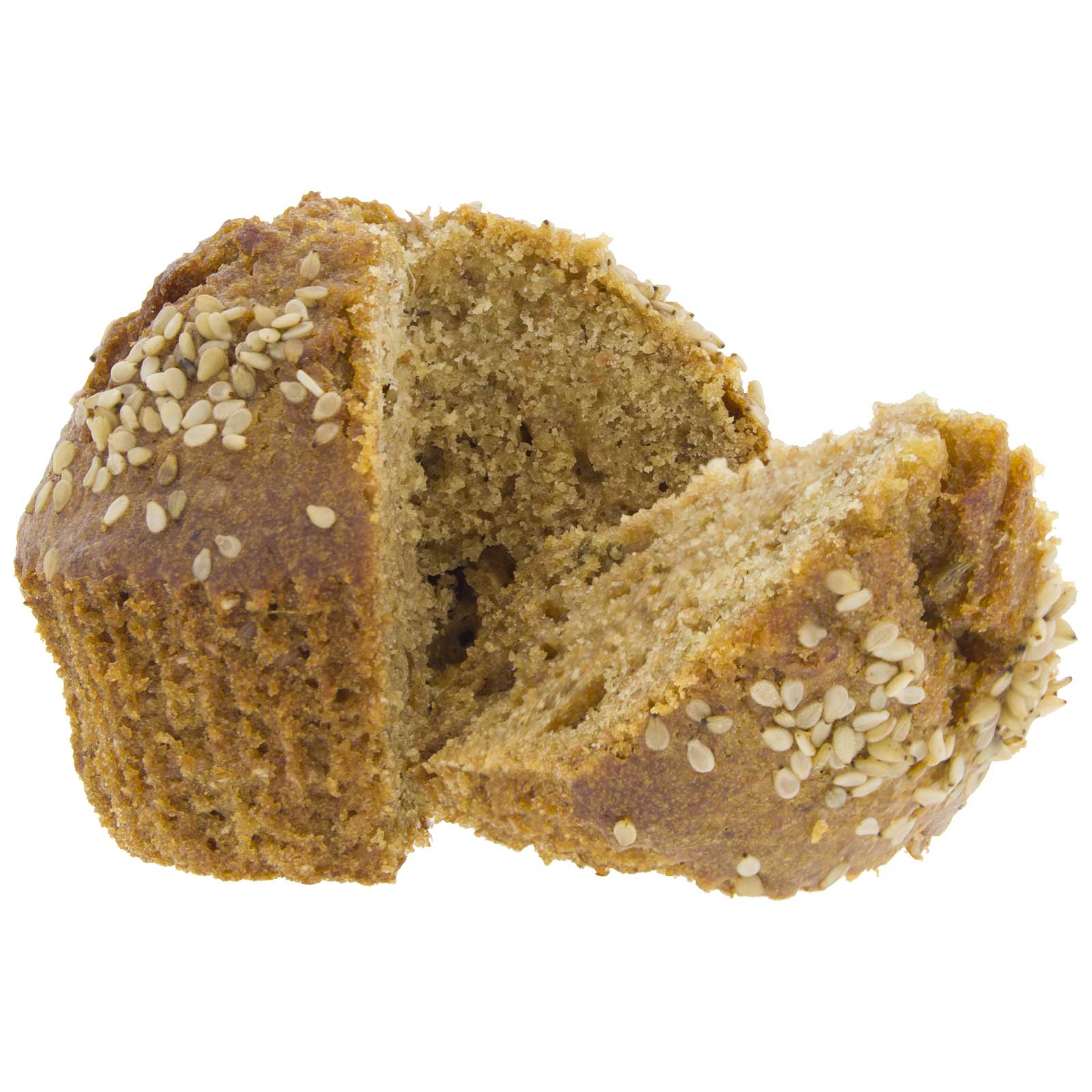 Muffins de Espelta Integral SEM AÇÚCAR com Gergelim 125g (2 unidades) Artesãos Biológicos