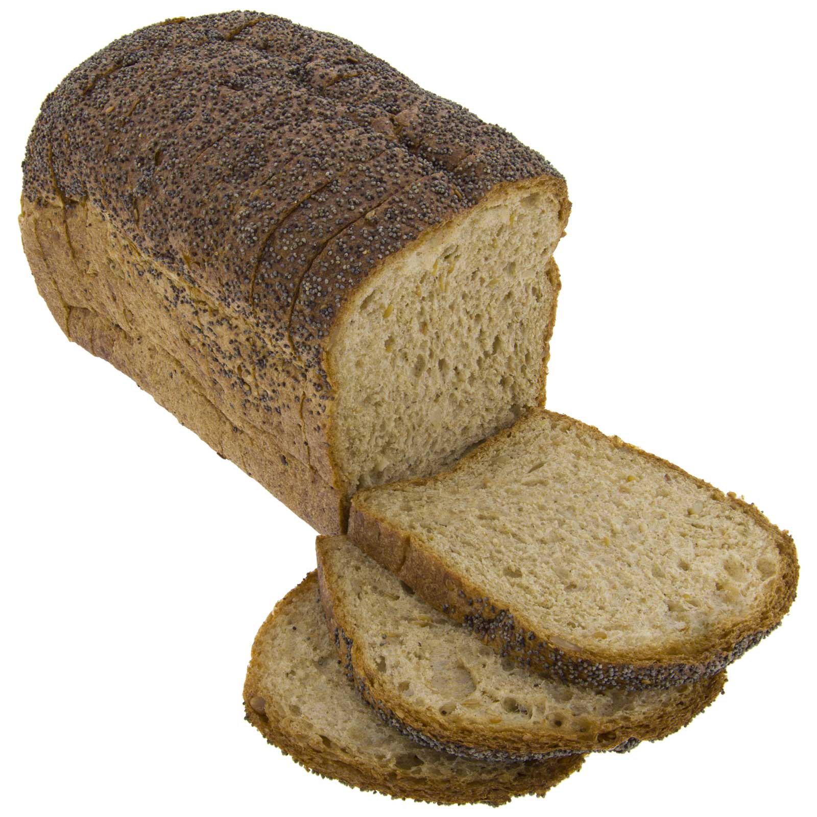 Pan de molde de centeno integral con sementes de 450 g ecolóxicas