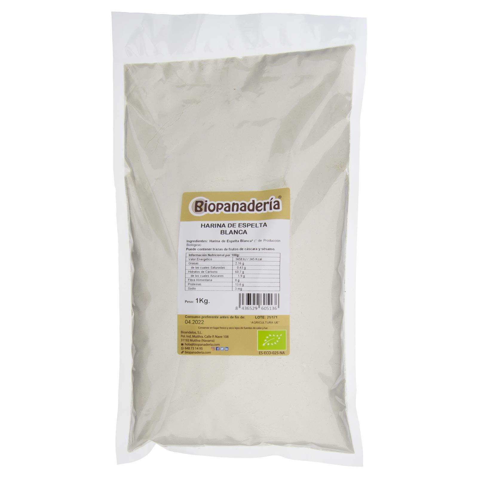 Organic white powder 500g