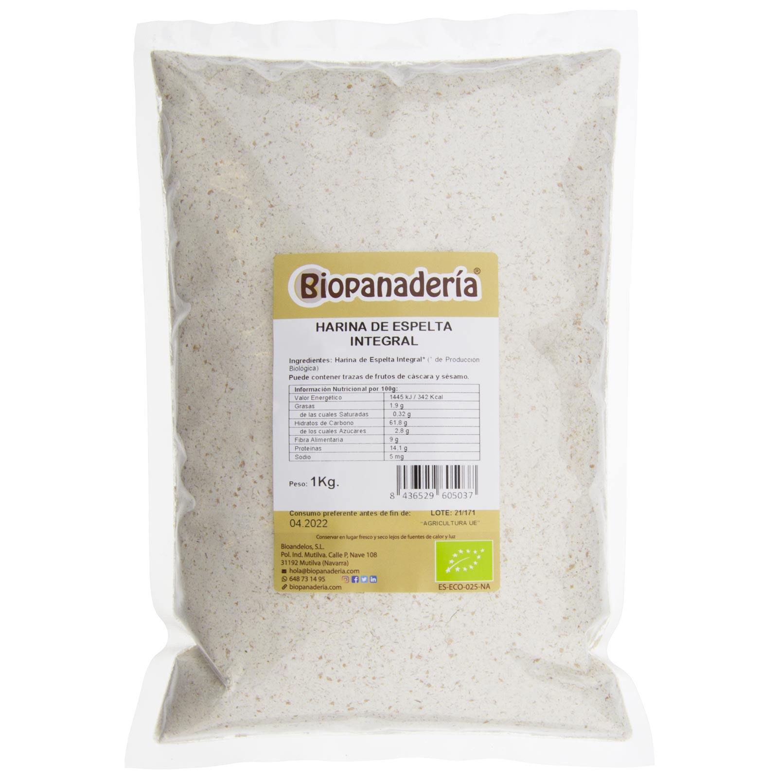 Ecological integral spelling flour 500g