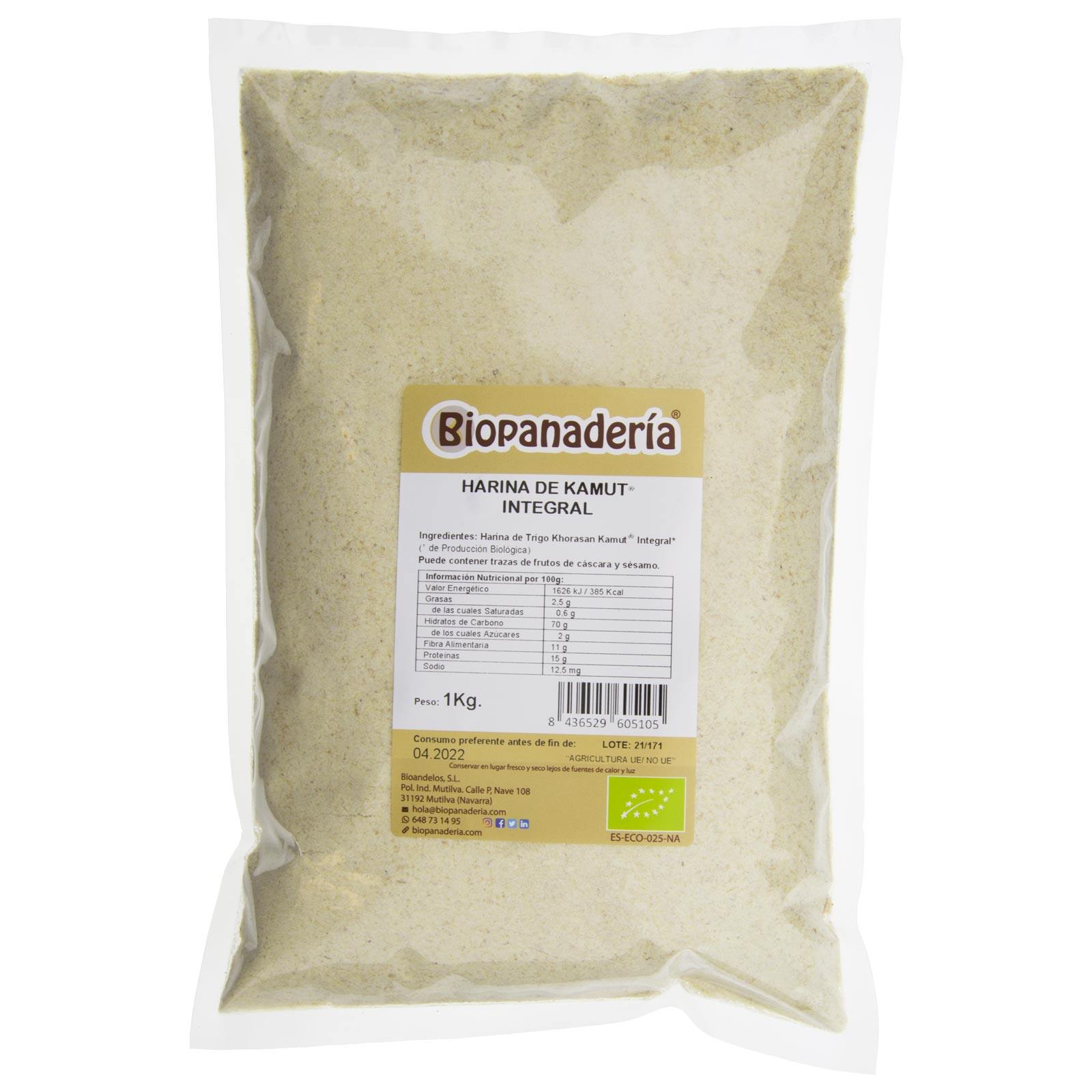 Trigo Khorasan Kamut Integral Ecological 500g flour
